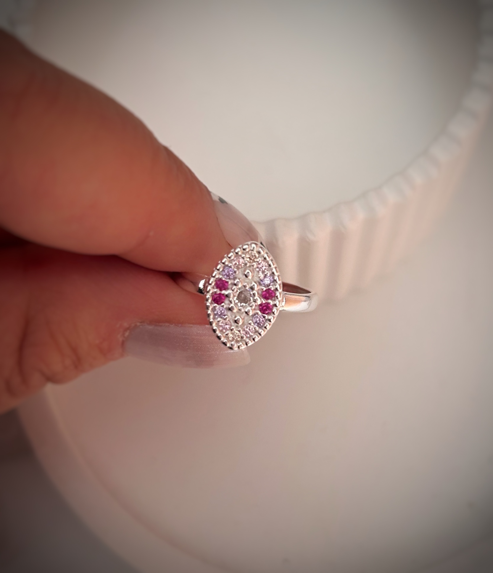 ANIP000102 ANILLO OJO CIRCONIA PLATA 925 - Imagen 3